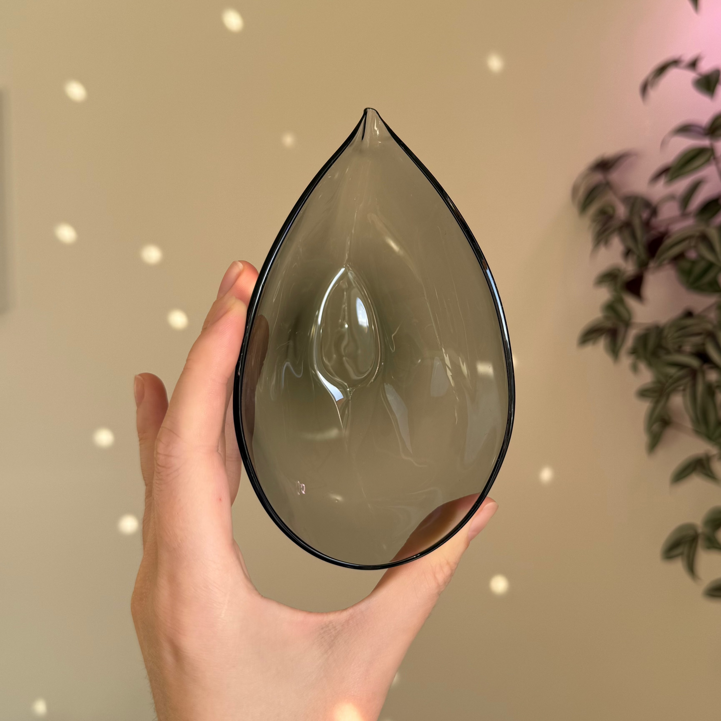 Black Glass Bowl