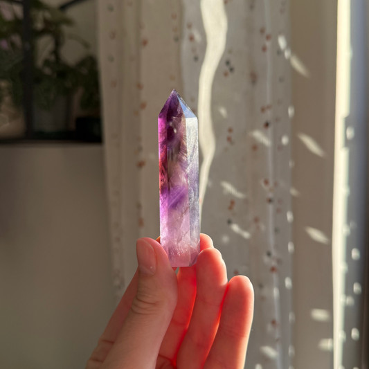 Amethyst Crystal for Tea Rituals