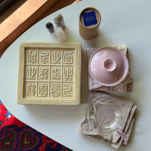 Absorbent Tea Tray, 15x15 cm