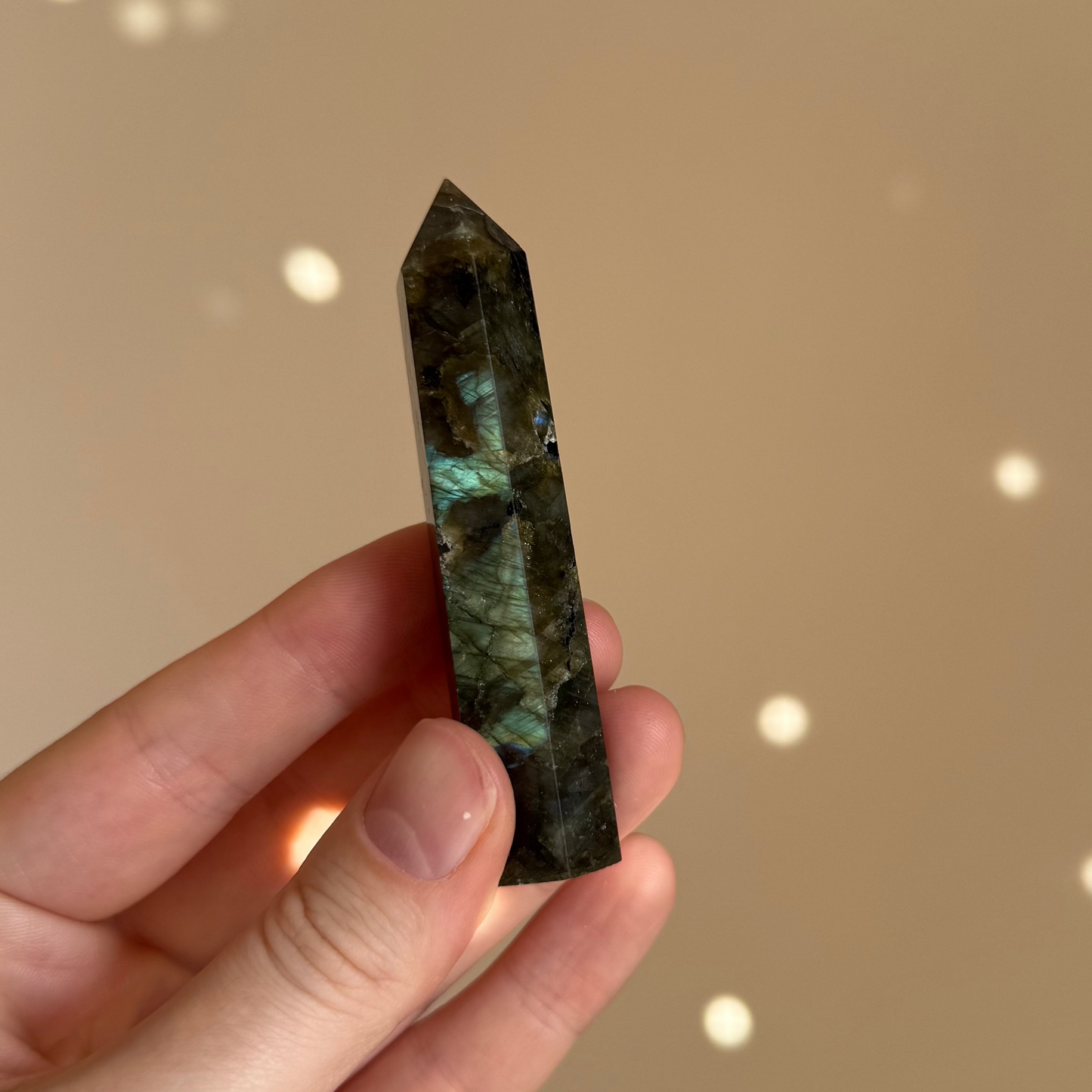Labradorite Crystal for Tea Rituals