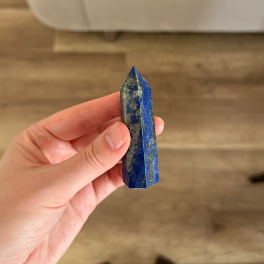 Lazuli Crystal for Tea Rituals