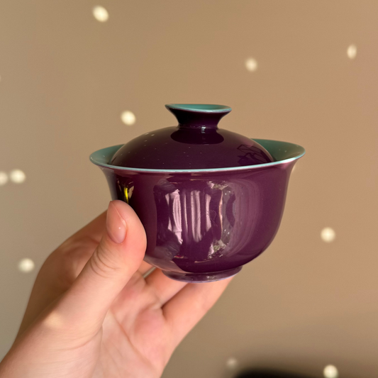Eggplant Gaiwan, 150 ml