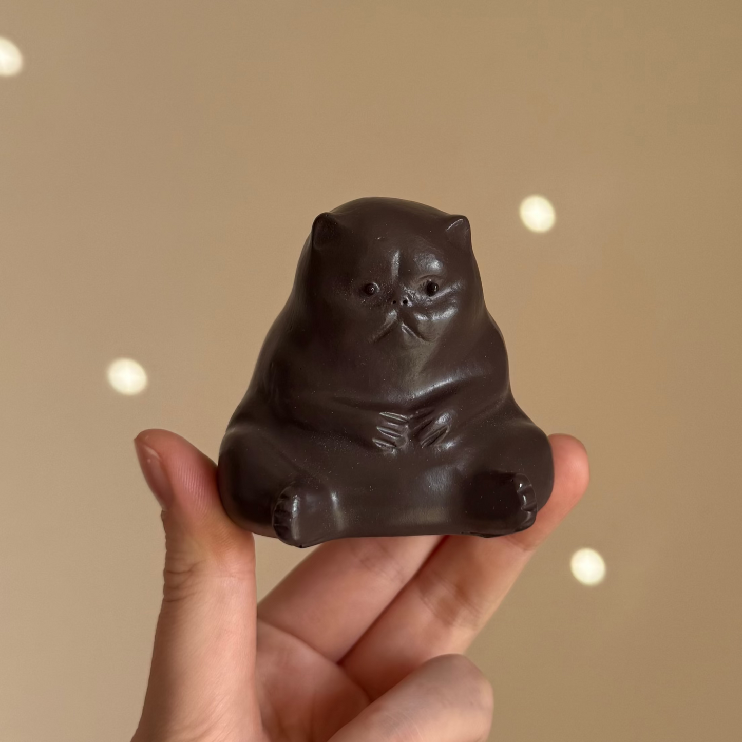 Tea Pet “Melancholy Cat”