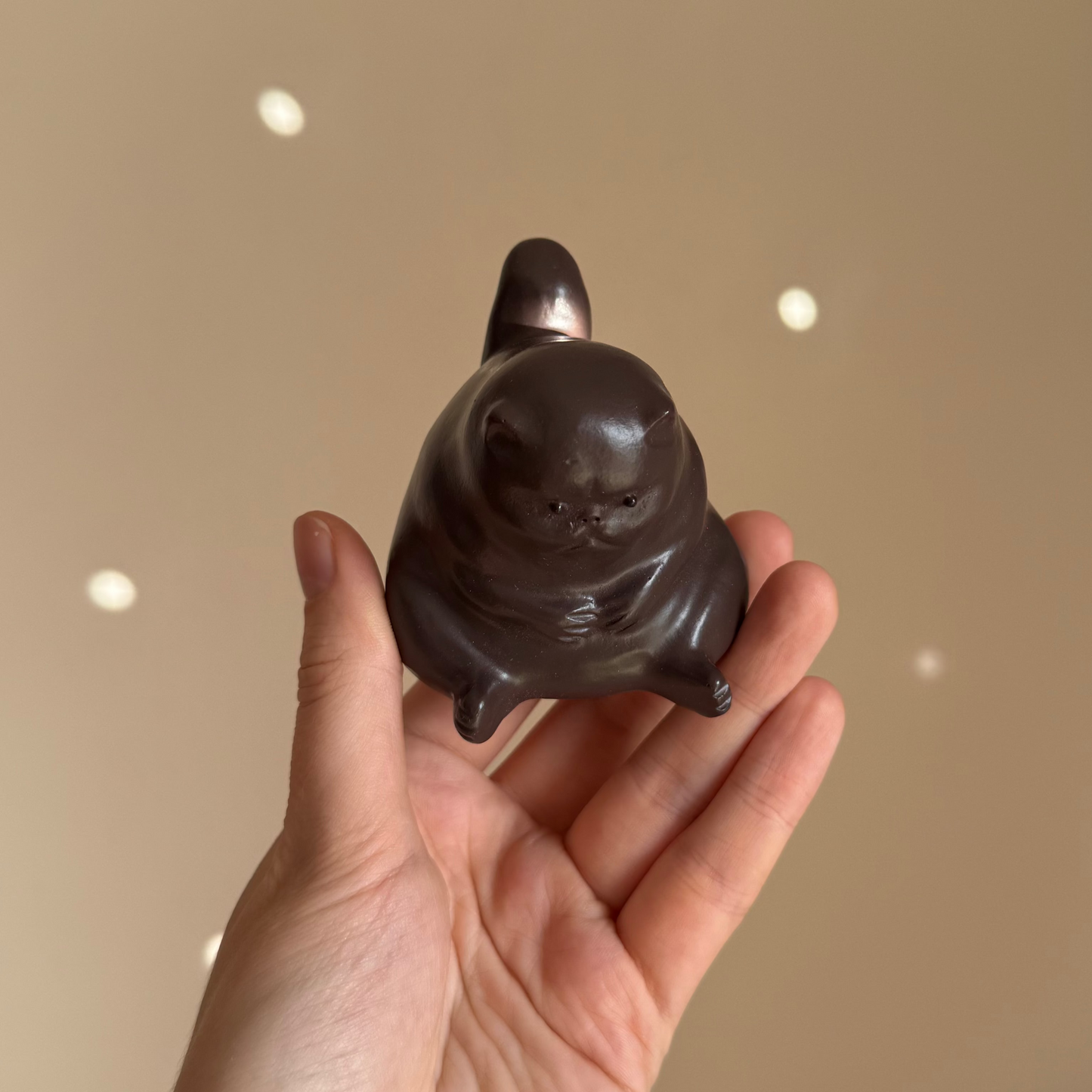 Tea Pet “Melancholy Cat”