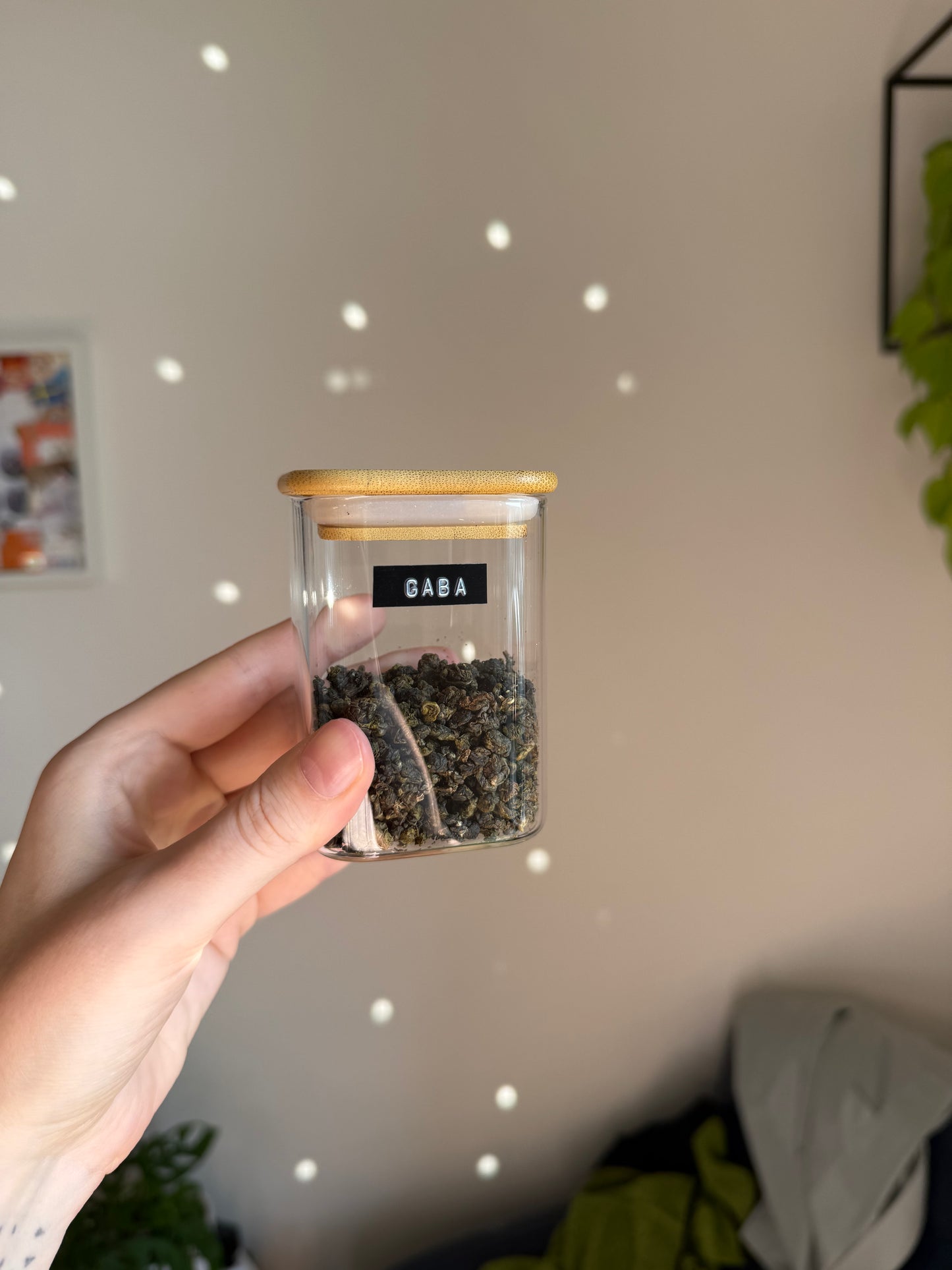Glass Storage Jar with Bamboo Lid