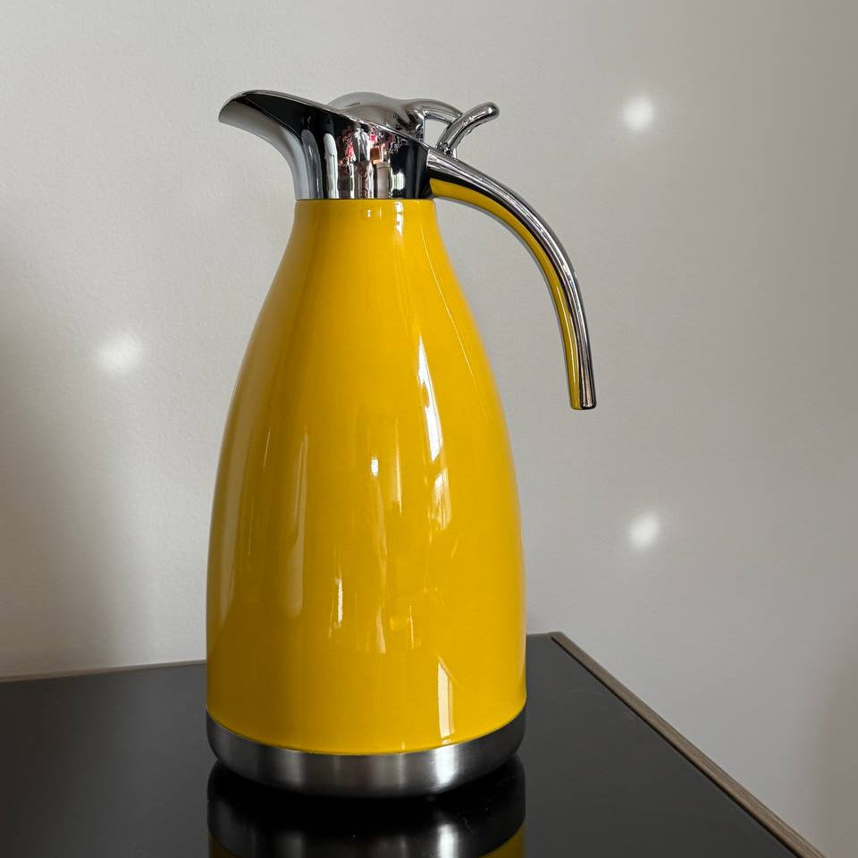 Yellow Vacuum Thermos, 2L