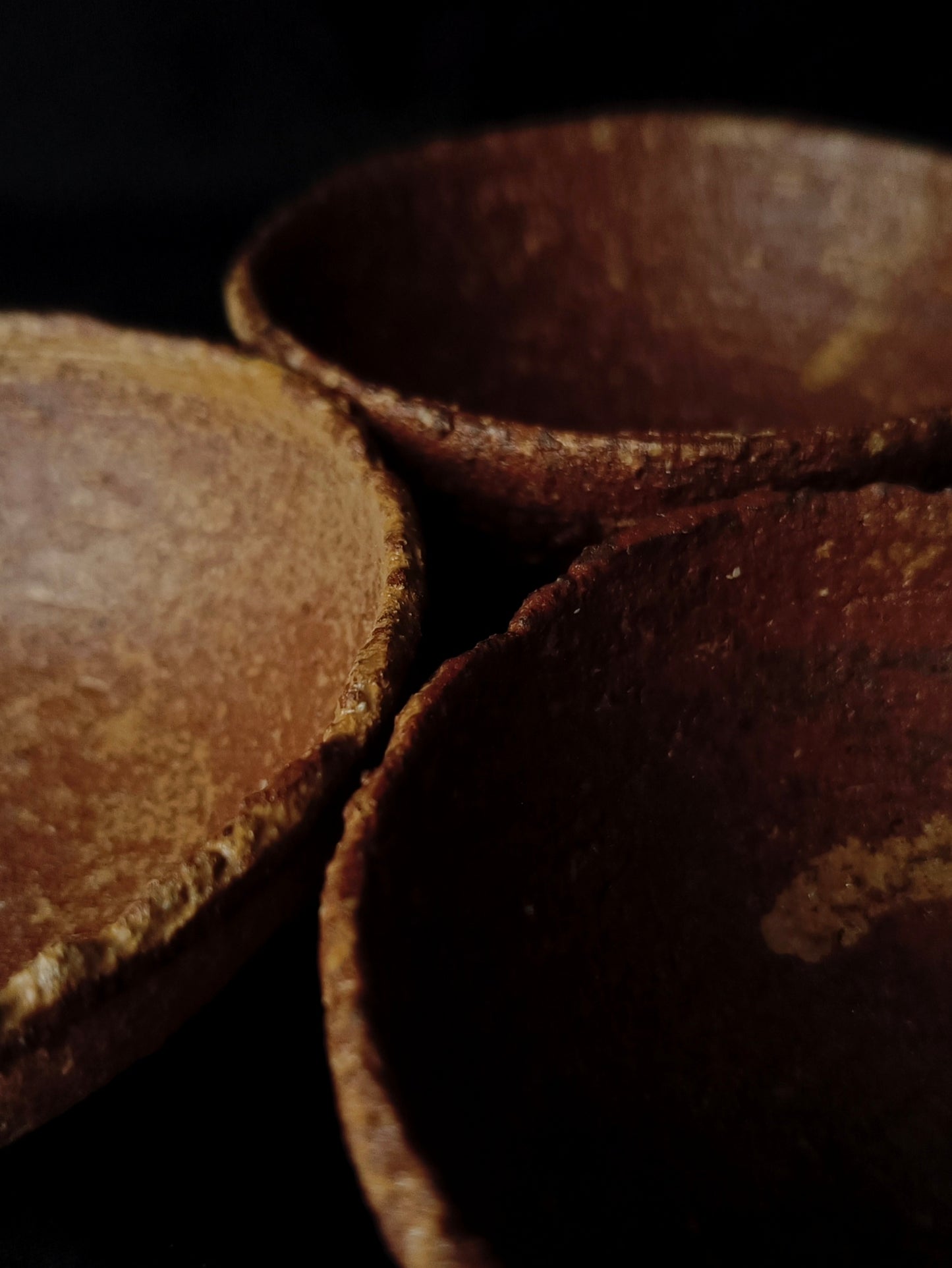 Textured Chamotte Clay Tea Cup, 80 ml