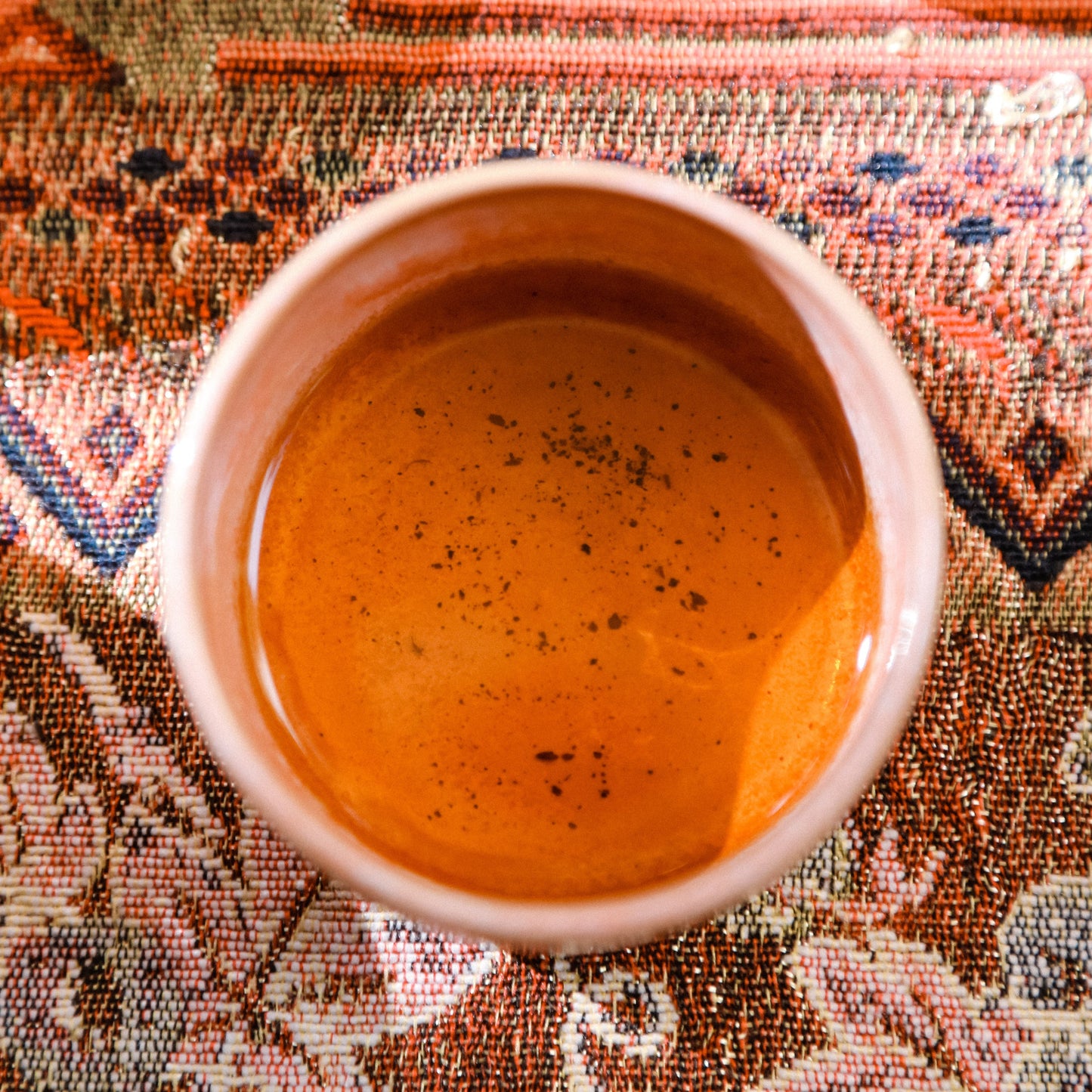 Pink Chamotte Clay Bowl, 100 ml