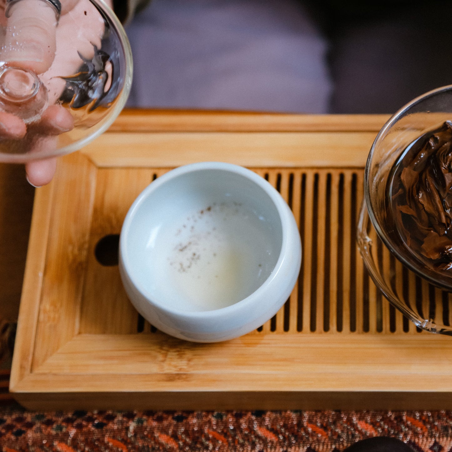Sky Blue Porcelain Bowl, 100 ml