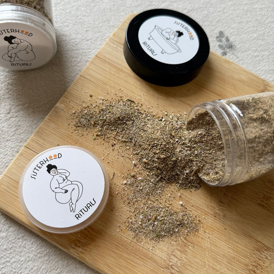 Sisterhood Rituals: Herbal Bath & Shower Salt Scrub